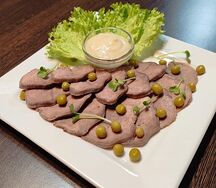 Язык отварной