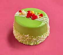 Пирожное Фисташка-Малина