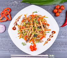 Вок Лапша с курицей
