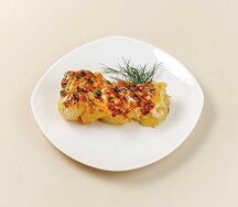 Картофель с сыром 