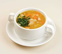 Суп гороховый с беконом 