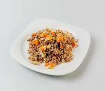 Гречка с овощами  