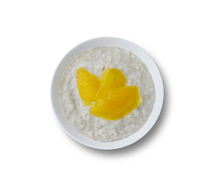 Каша овсяная на кокосовом молоке с манго