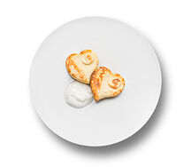 Сырники со сметаной