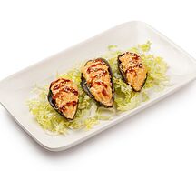 Мидии в остром соусе