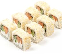 Ролл Филадельфия в кунжуте