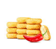 Острые Сырные Медальоны (12 шт.)