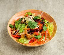 Салат с красной фасолью