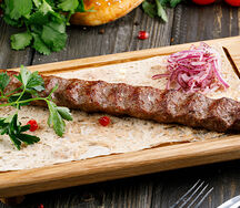 Люля-кебаб из свинины и говядины