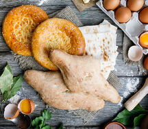 Узбекская лепешка