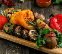 Картофель на гриле