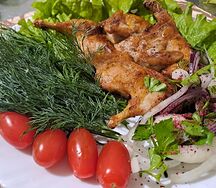 Шашлык из перепёлки