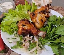 Шашлык из куриных ножек