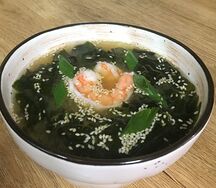 Мисо-суп с креветкой