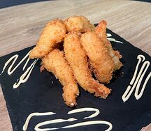 Королевские креветки в темпуре