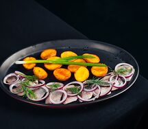 Сельдь с картофелем