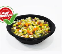 Салат Оливье с телятиной порц