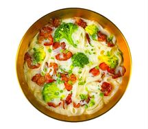 Суп сырный с беконом
