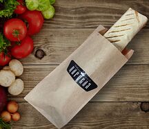 Шаурма говяжья с нежным и слегка острым соусом (большая) New