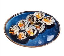 Кимпаб с кальмаром и Вакамэ