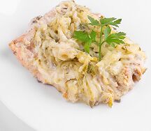 Рыба с крабовым мясом