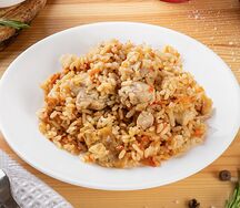 Плов с курицей по-восточному