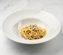 Паста Креветки и цукини