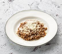 Греча с пармезаном