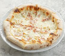 Пицца Бекон и маскарпоне