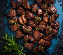 Шашлык Куриные сердечки Party