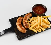 Свиные колбаски