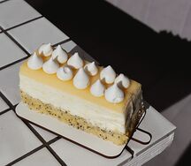 Лимонный чизкейк