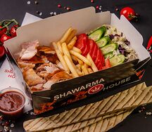 Шаварма бокс с курицей