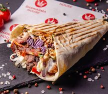 Шаварма с говядиной в пите