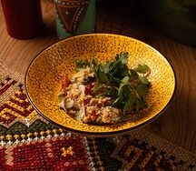 Овощной по-грузински с орехами