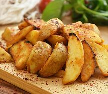 Картофельные дольки со специями