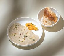 Паштет с конфитюром из груши и тимьяном