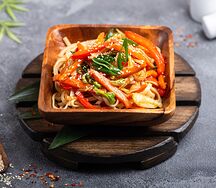 Удон с овощами