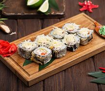 Тёплый ролл Цезарь хот