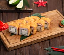 Тёплый ролл Филадельфия хот