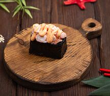 Спайси гункан с креветкой