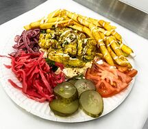 Израильская тарелка с треской