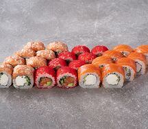 Трио с лососем