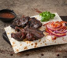 Печень индейки на гриле