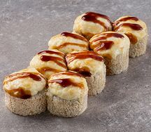 Запеченная Калифорния в кунжуте