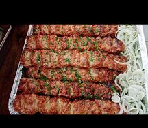 Люля-кебаб из курицы с сыром