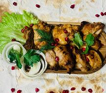 Шашлык из куриного бедра