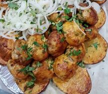 Картофель на углях