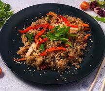 Рис с овощами