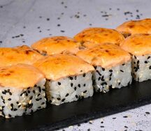 Калифорния в кунжуте эби хот